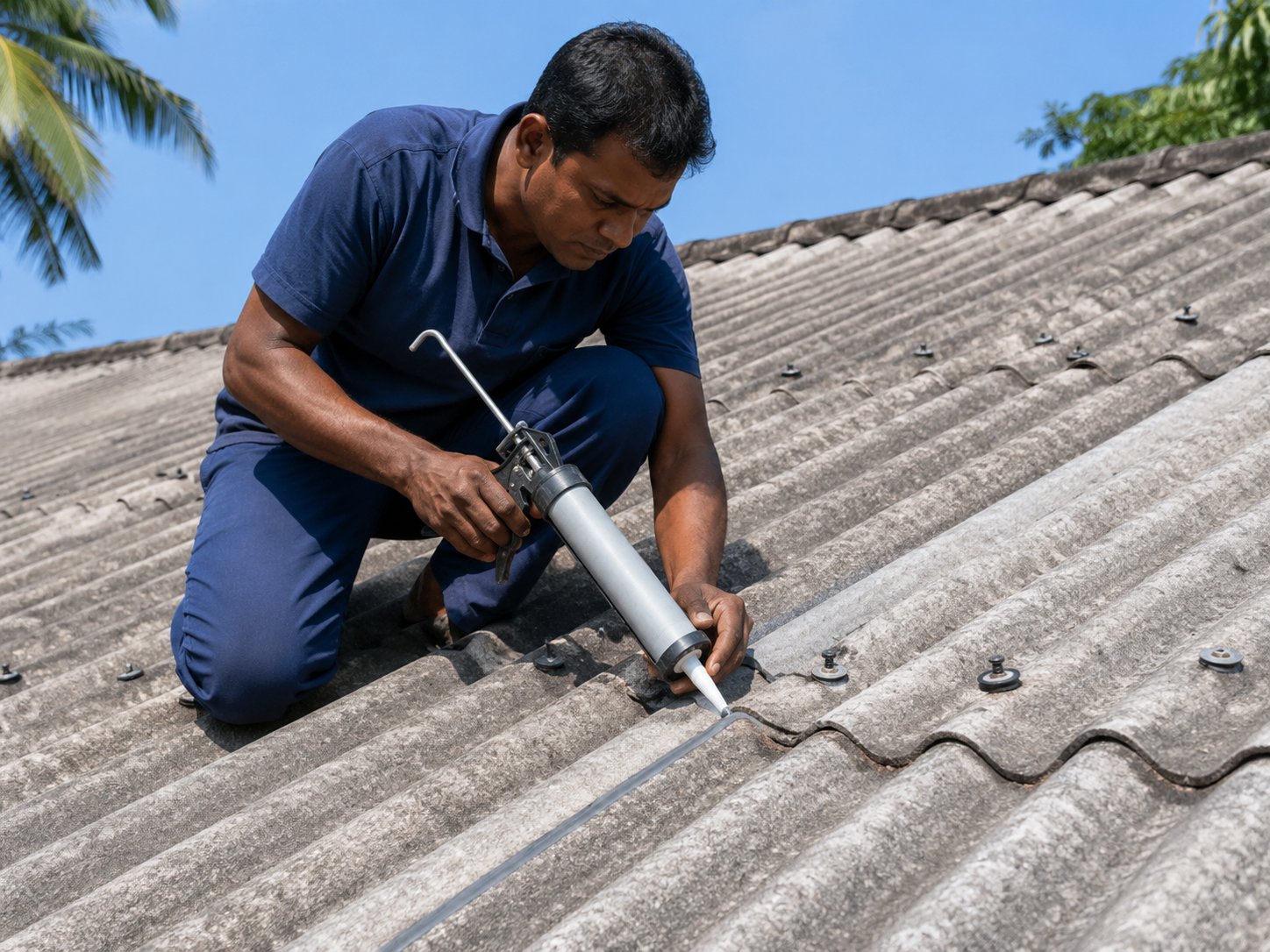 Roof leak repair service